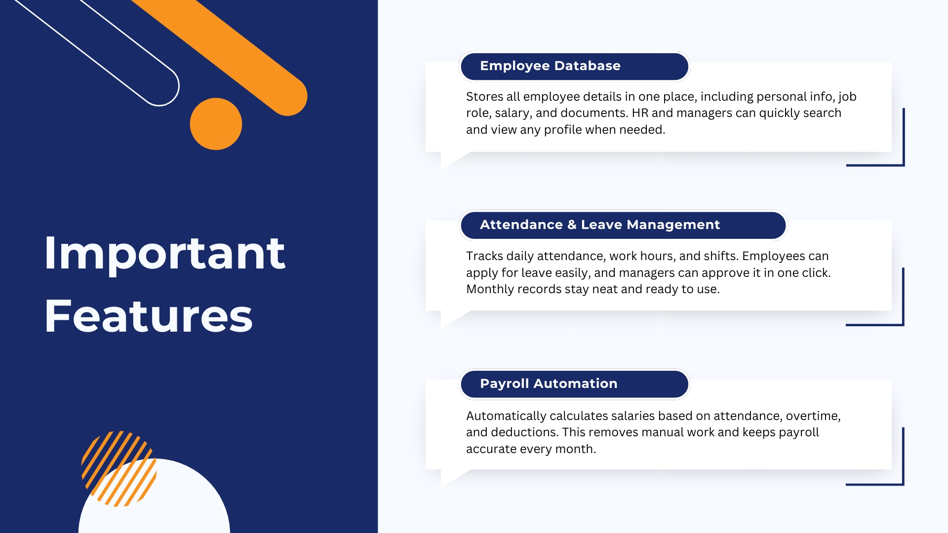 HR management software with payroll and integration