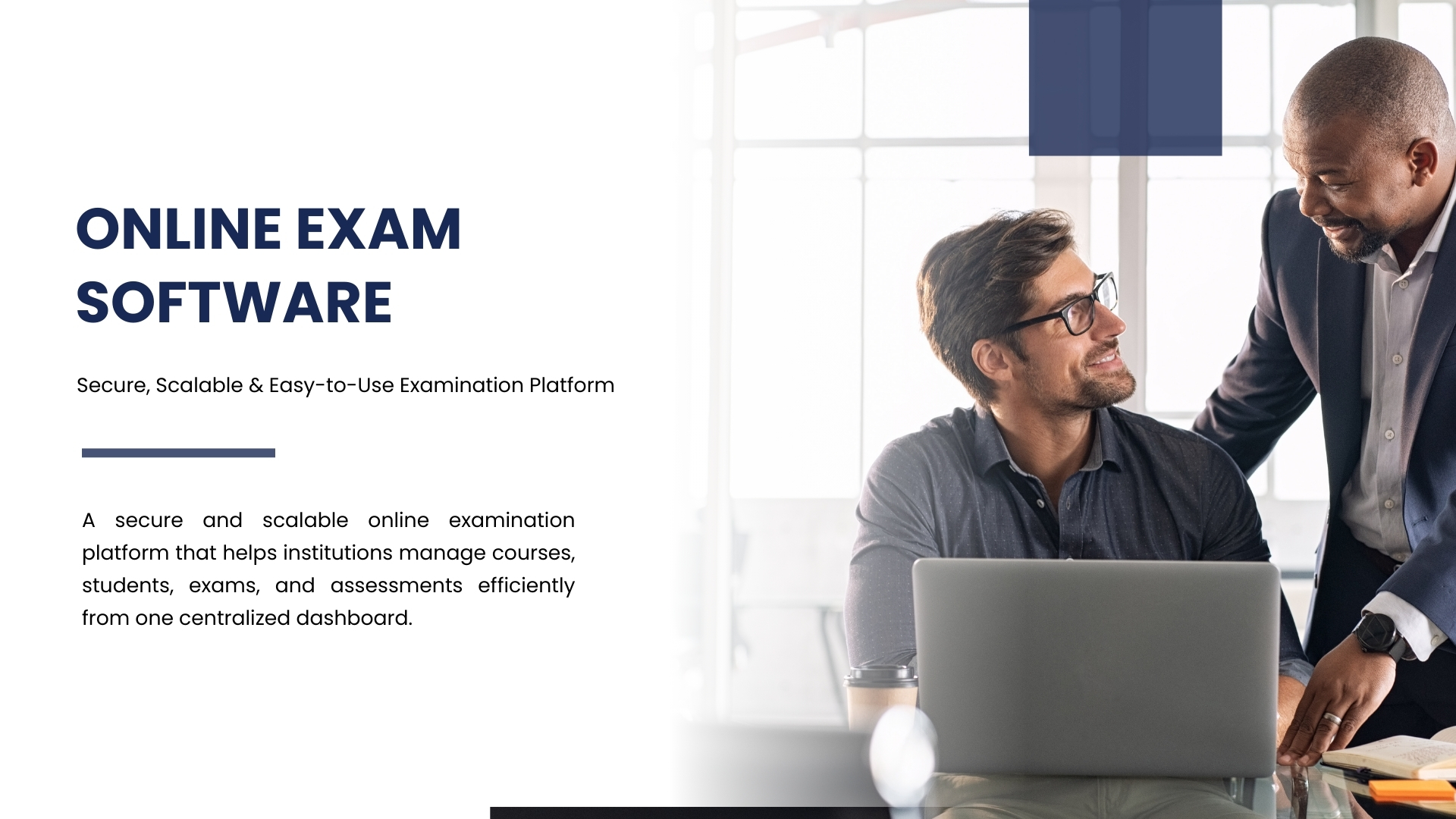 Online exam software for schools colleges and universities